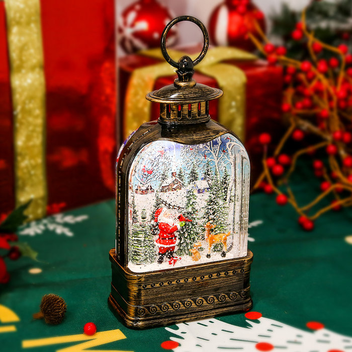 The Holiday Aisle® Snow Globe Lantern & Reviews Wayfair.ca